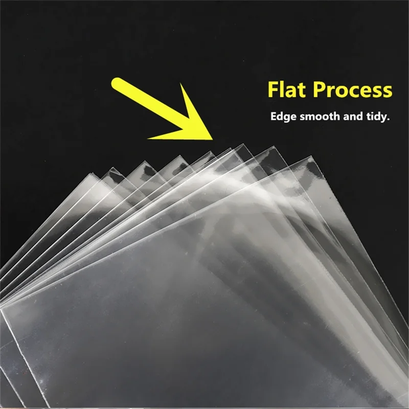 Stobag 1000pcs Wholesale Transparent Cellophane Self-adhensive Bags Long Plastic Gift Jewelry Pen Packaging Seal Pouches Favors