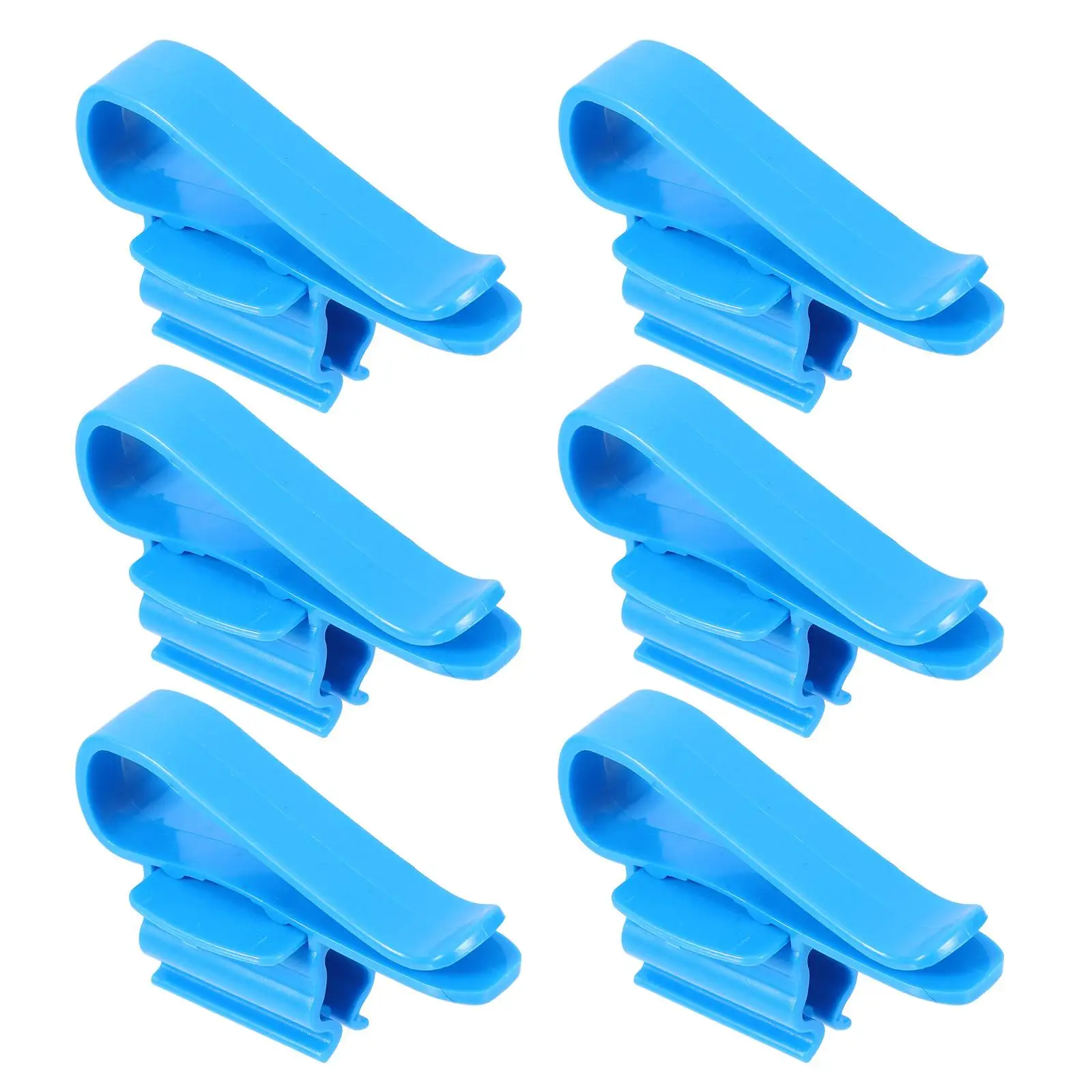 

6Pcs Aquarium Fixing Clips Hose Clamps Filtration Holders Dosing Pump Tube Accessories Air Pump Fittings Water Pipe Fish Tank