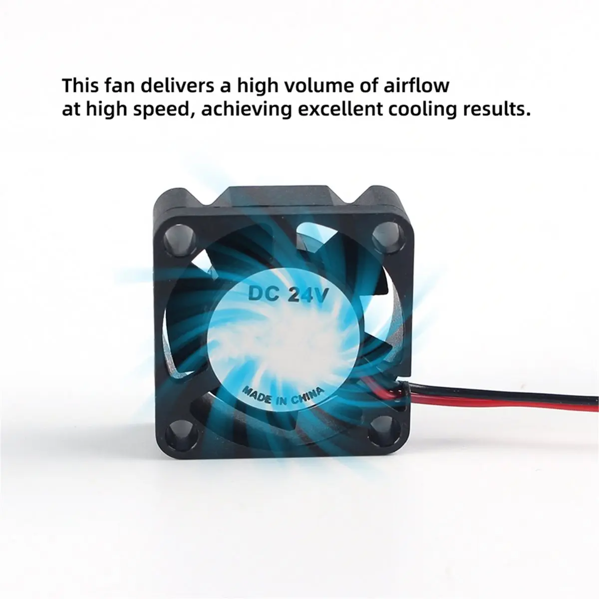 AAAE For AD5X Extruder Hotend Cooling Fan 24V Rapid Cooling Speed and High Quality Fan for AD5X 3D Printer Parts