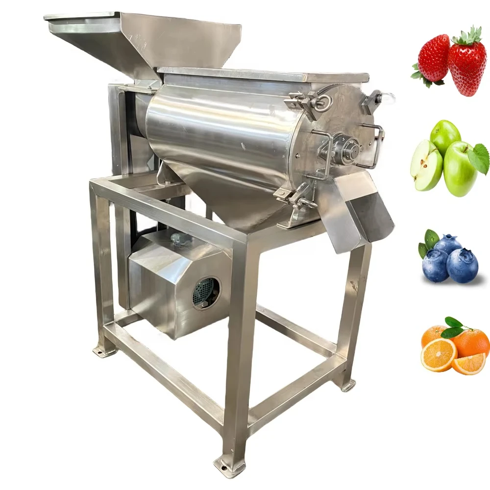 DZJX Single Channel 4kw  High Quality Industrial Mango Pulper Pulp Beating Juicing Extractor Machine