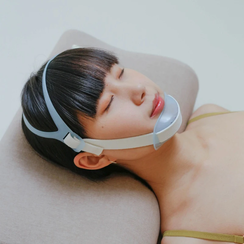 Adjustable Anti Snore Chin Belt Strap Mouth Breathing Correction Elastic Band Improve Sleeping Care Tool Anti Apnea Belt
