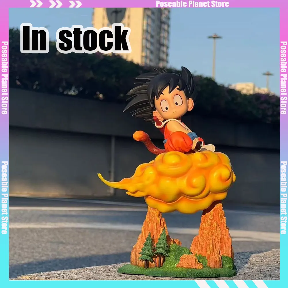 21cm/8.27inch Dragon Ball cartoon character Goku Anime Figure Kid Goku Pvc Action Figures decoration Collection Model Toys Gifts