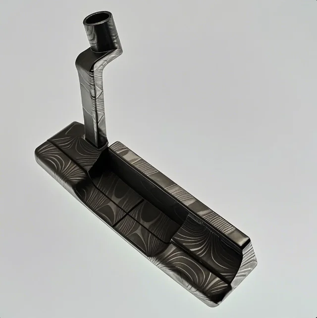 Główki putterów golfowych CNC na zamówienie, stal nierdzewna GSS DASS z gumowym uchwytem, opcja zwiększająca sprytność, z lub bez trzonka.