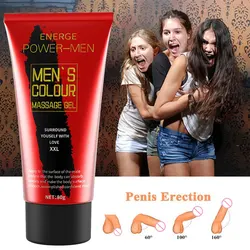 80g Big Penis Enlargement Cream Gel Increase Dick Size Male Cock Delay Erection Cream Health Care Cream for Adult External Use