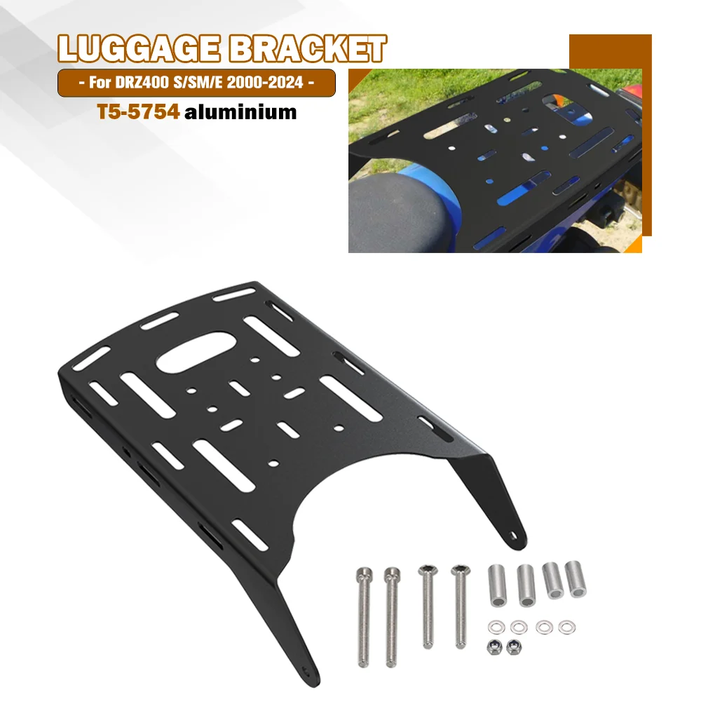 FOR SUZUKI DRZ400 S/SM/E 2000-2023 Motorcycle Accessories Rear Luggage Rack Cargo Rack Support Shelf Holder DRZ400E DRZ400SM