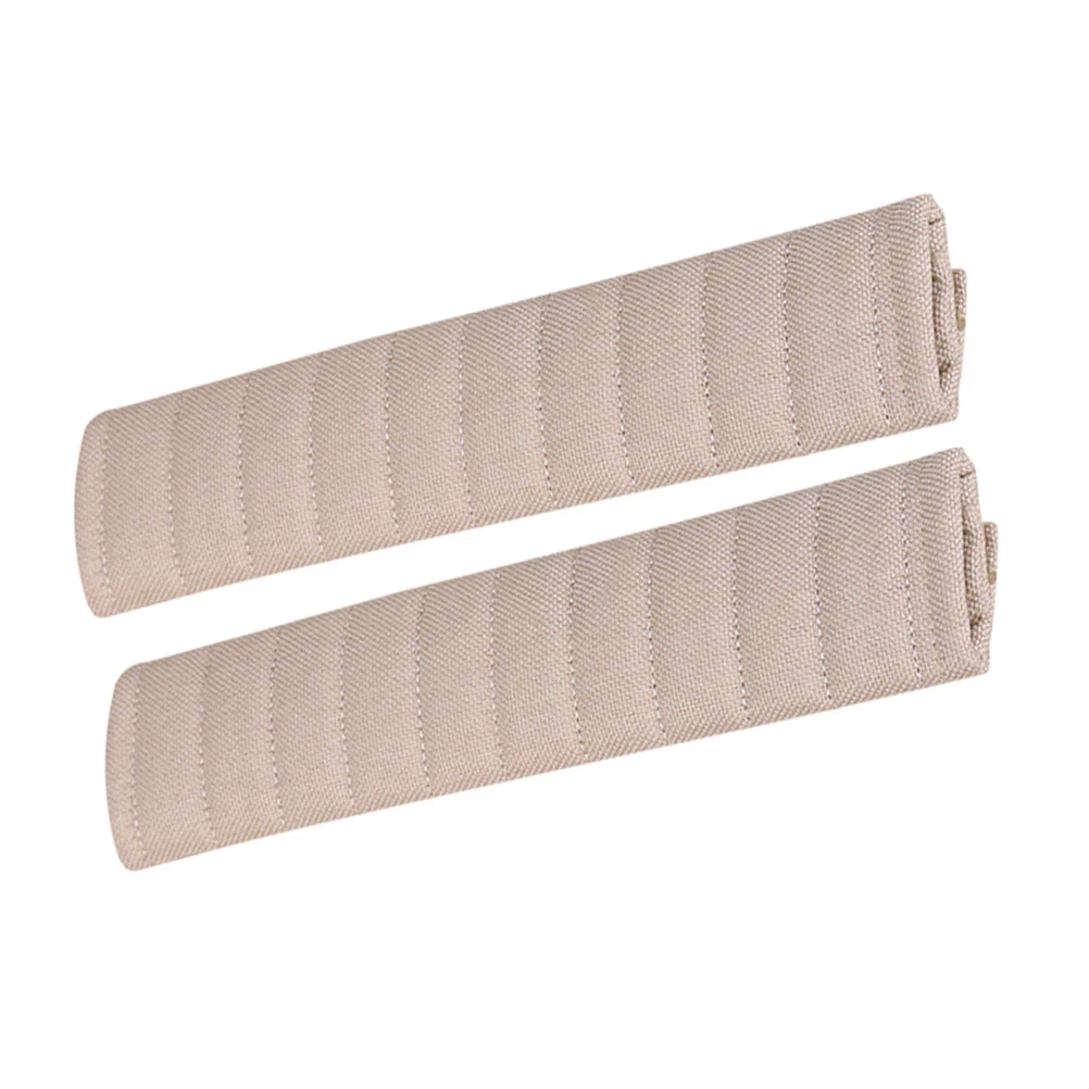 

2pcs SafetyBeltCovers CarSeatbeltCushions ComfortStrapsProtectors Breathable PremiumMaterials ReusableHookLoop