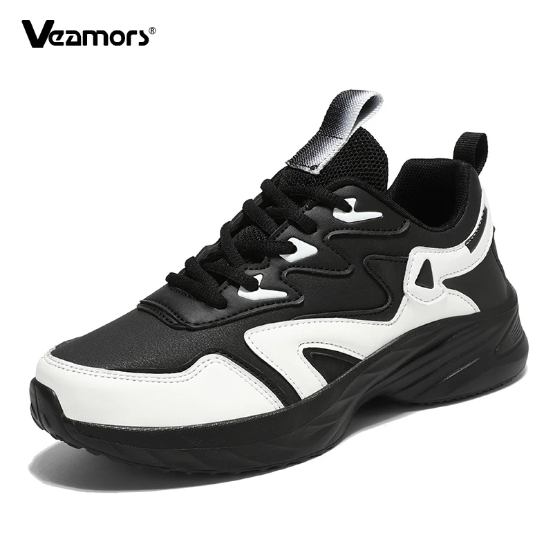 

Модные женские кроссовки на платформе, дышащие кроссовки в стиле ретро, универсальный стиль, повседневная обувь для папы, Нескользящая женская прогулочная обувь