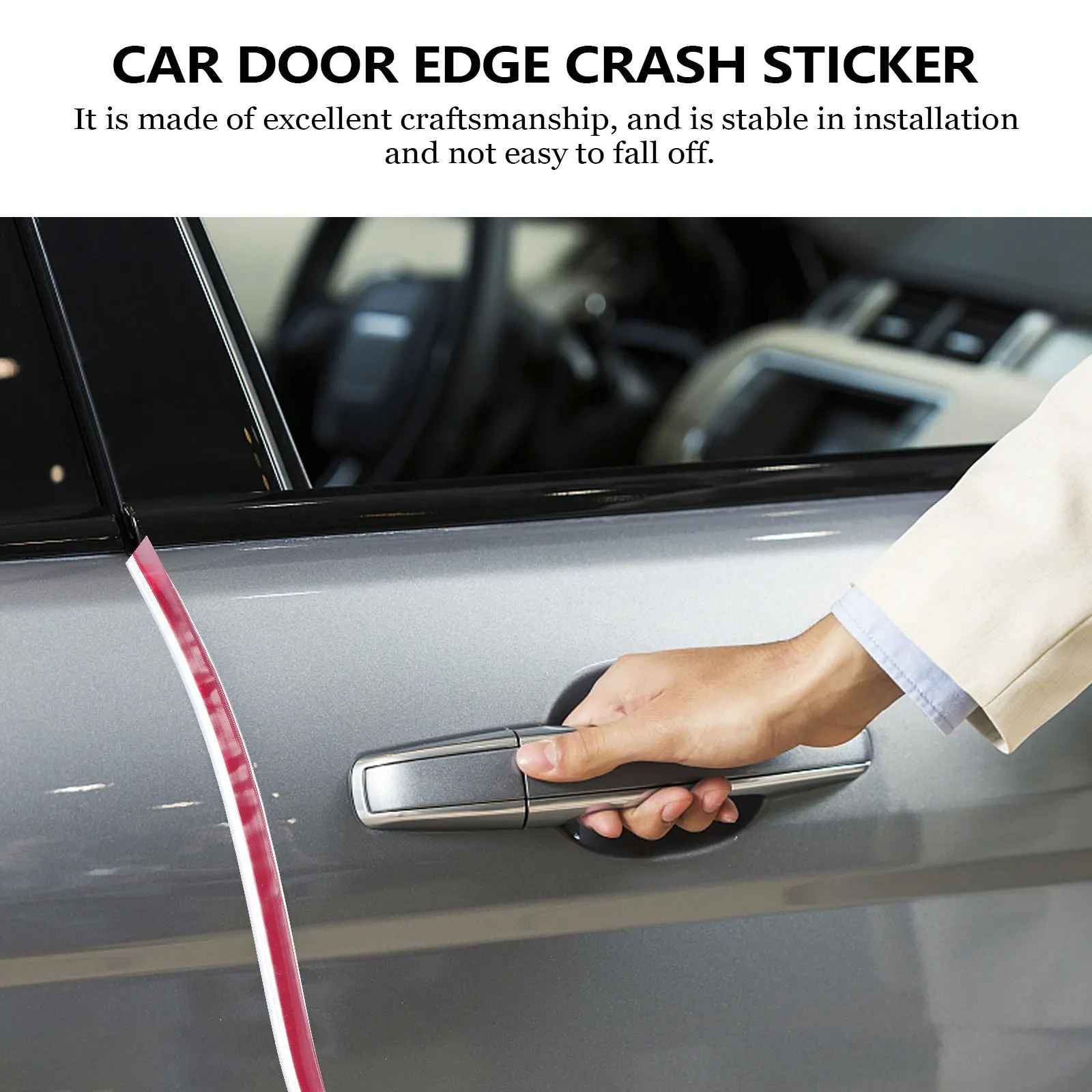 차량용 도어 가드 보호 스트립 엣지 프로텍터 2개