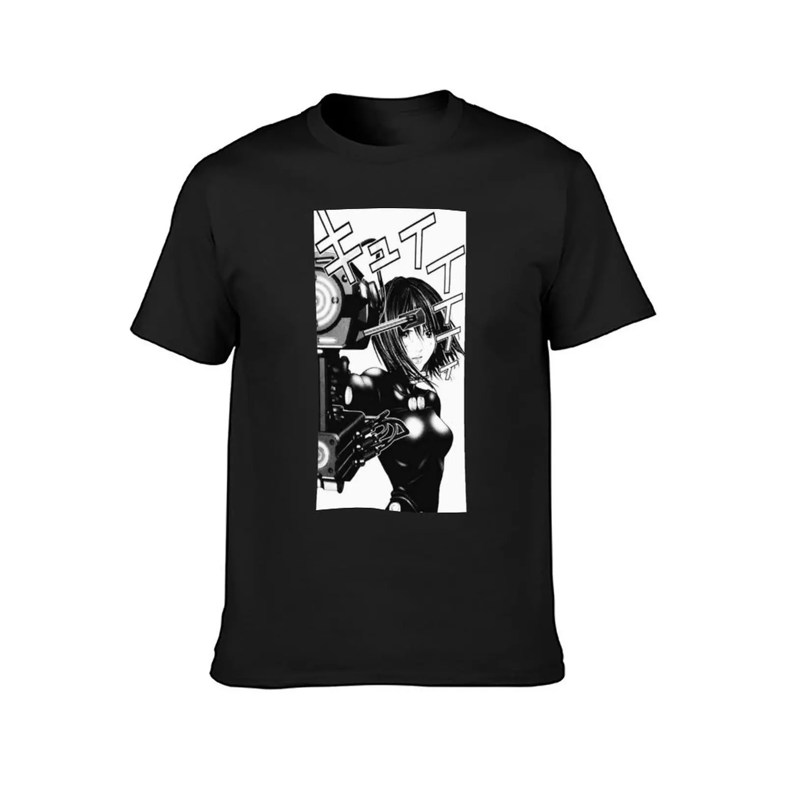 GANTZ GIRL 8 T-Shirt anime clothes cute tops aesthetic clothes blacks mens t shirt graphic