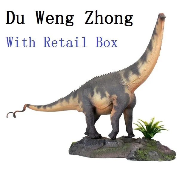 1:35 HAOLONGGOOD Dinosaurus Brontosaurus heeft platformspeelgoed Oud prehistorie diermodel - afbeelding 1