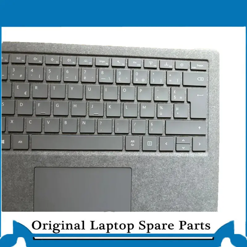 Imagem -04 - Topcase Teclado com Trackpad Alcantara Sliver Original Laptop 1769 1782 fr 13.5