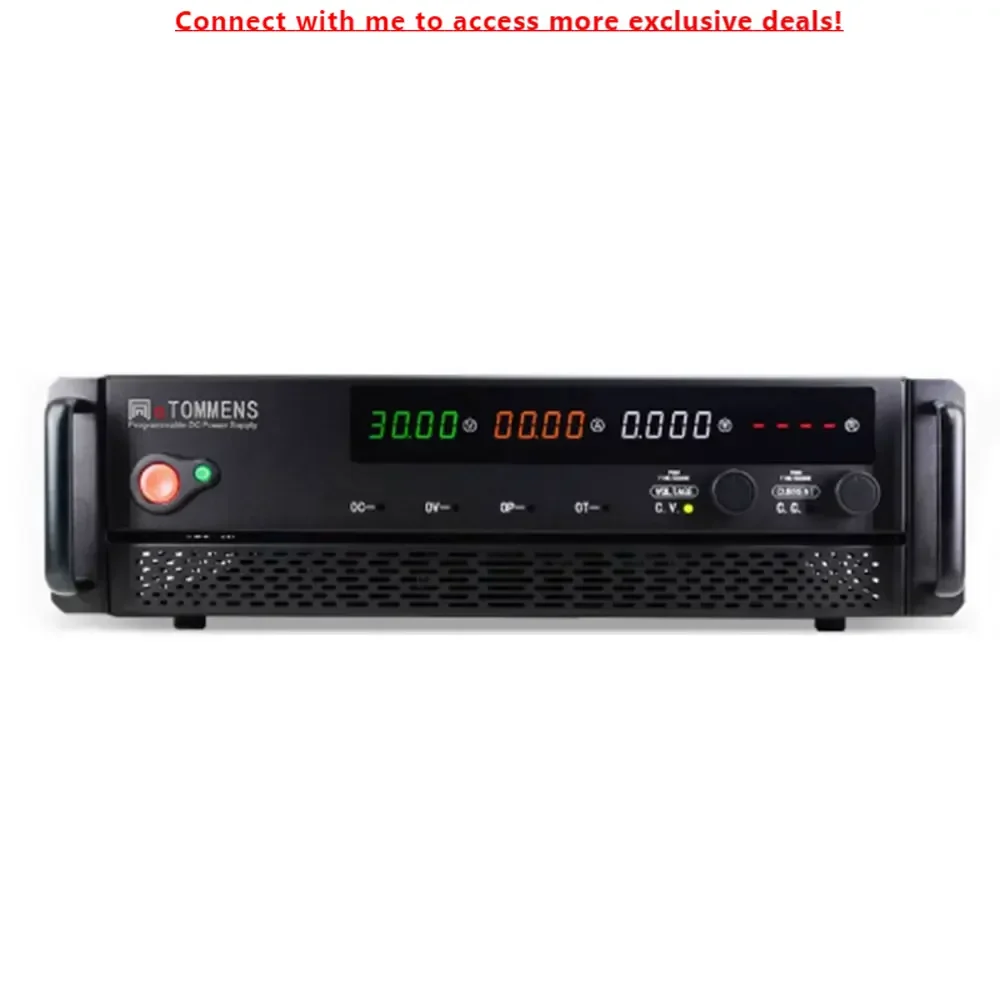 

TOMMENS ETM-15100U 3U Programmable DC Power Supply 15V 100A 1500W, Resolution 100mV/10mA