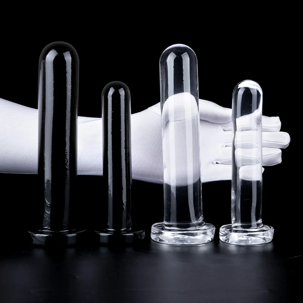 24.5cm Long Clear Jelly Smooth Surface Strapon Anal Dildos Straight ButtPlug TPE Dildo Anal Plug Intimate Sex Toys For Couples view 5