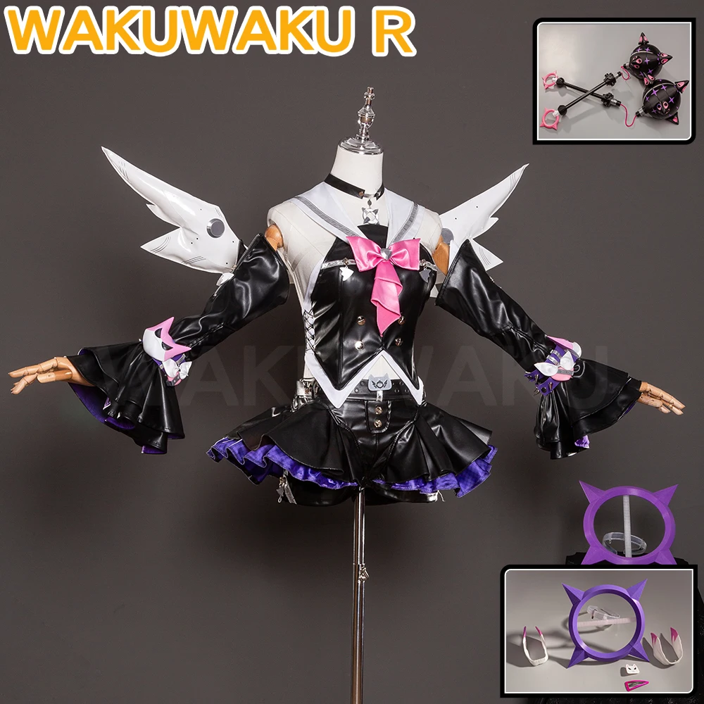 

Nangong Yu Cosplay Costume Game Zenless Zone Zero WakuWaku-R ZZZ Women Virtual Idol Angels of Delusion Rhapsody's Muse Plus Size