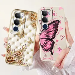 Case for Vivo Y19s V2419 Soft Silicone Matte Proective Cover for VivoY19s Y17 y 17 19 s 2024 butterfly Shockproof Phone Funda