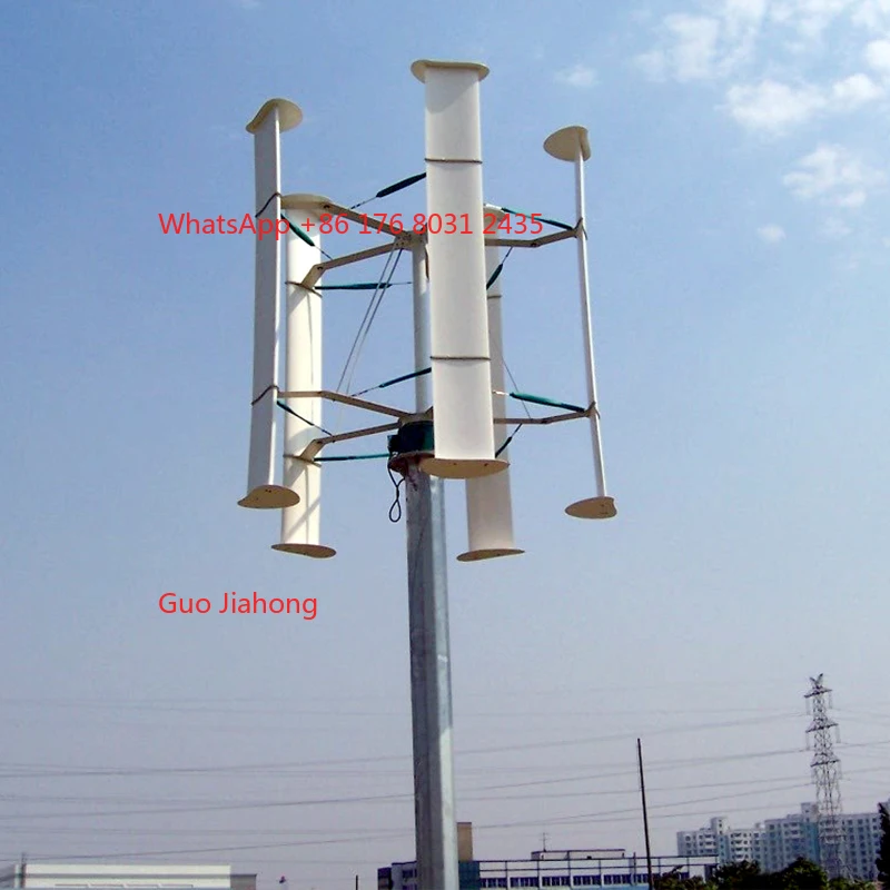 

Vertical Axis Wind Turbine Complete System Home Wind Generator System for Power Supply