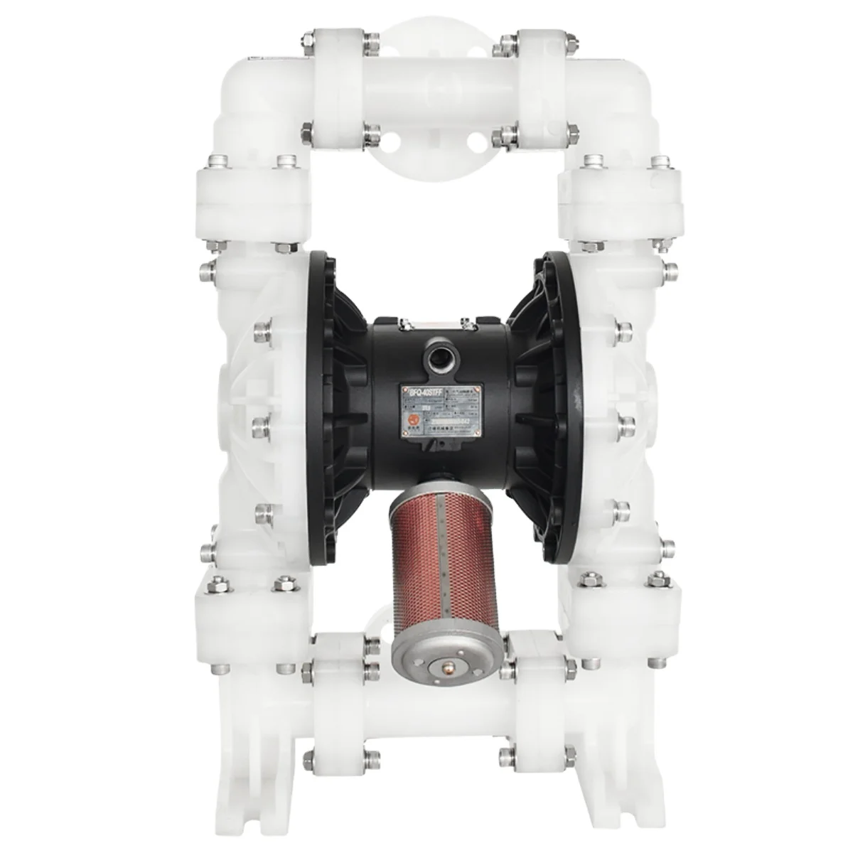 BFQ-40S Low Pressure OEM Customizable PP Industrial Pneumatic Diaphragm Pump for Wastewater Treatment 378.5 L/min PTFE Sealing
