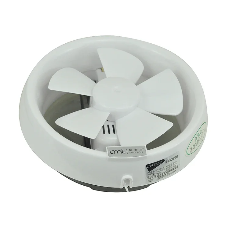 

# l Round Type Fan 6 Inch Low Noise Ventilation Fan Ventilation Vent Pipe Exhaust Small Blower Fan 220V