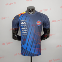 2025 New Arrival RB F1 Team electronic sports Esports AOC Mobil blue T-shirt World Champion Adults KIDs