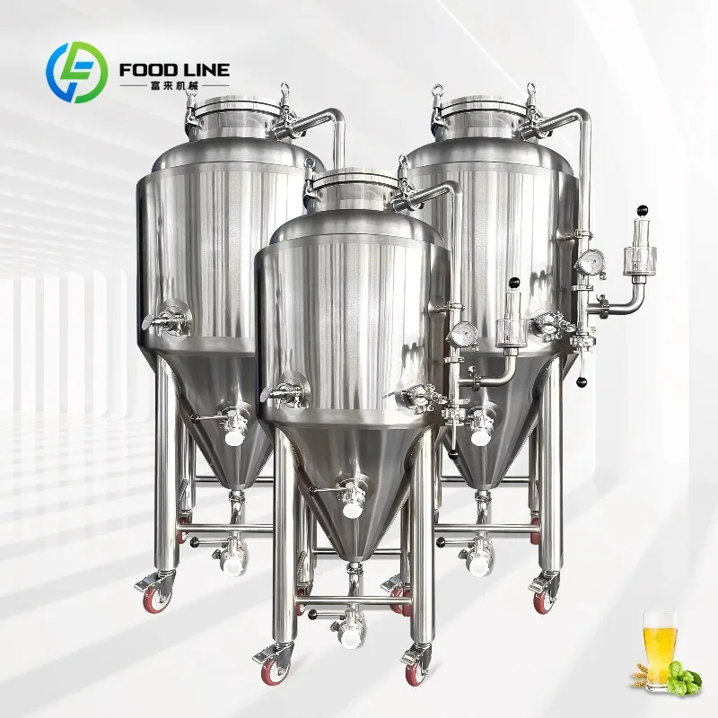 300L Customized Fermentation Tank Conical Fermenter SUS 304 Unitank Craft Beer Fermenting Equipment