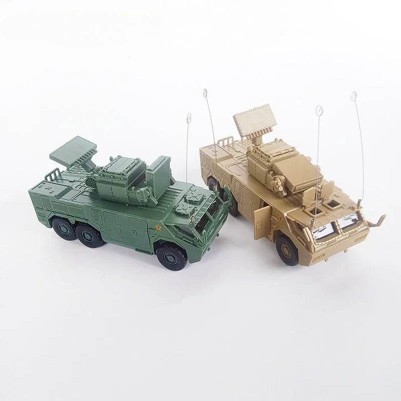 4D 1/72 Model HQ17A Air Defense Missile System Military Toy Car Entry-level No Glue Quick Assembly Toy