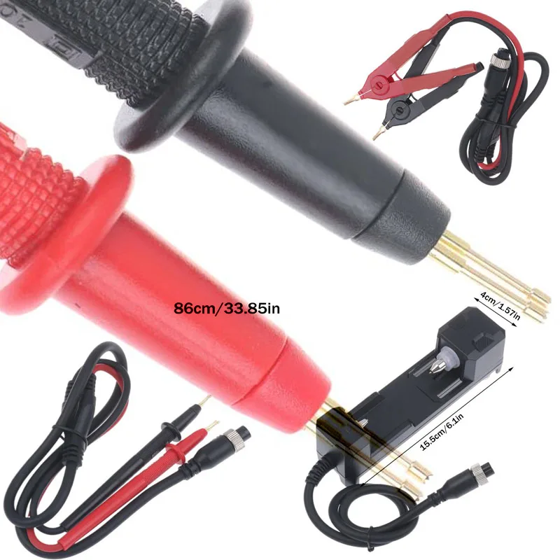 1PCS HRM-10 Battery Internal Resistance Meter Round Connector Accessory (Lithium Battery Internal Resistance Meter Accessory)