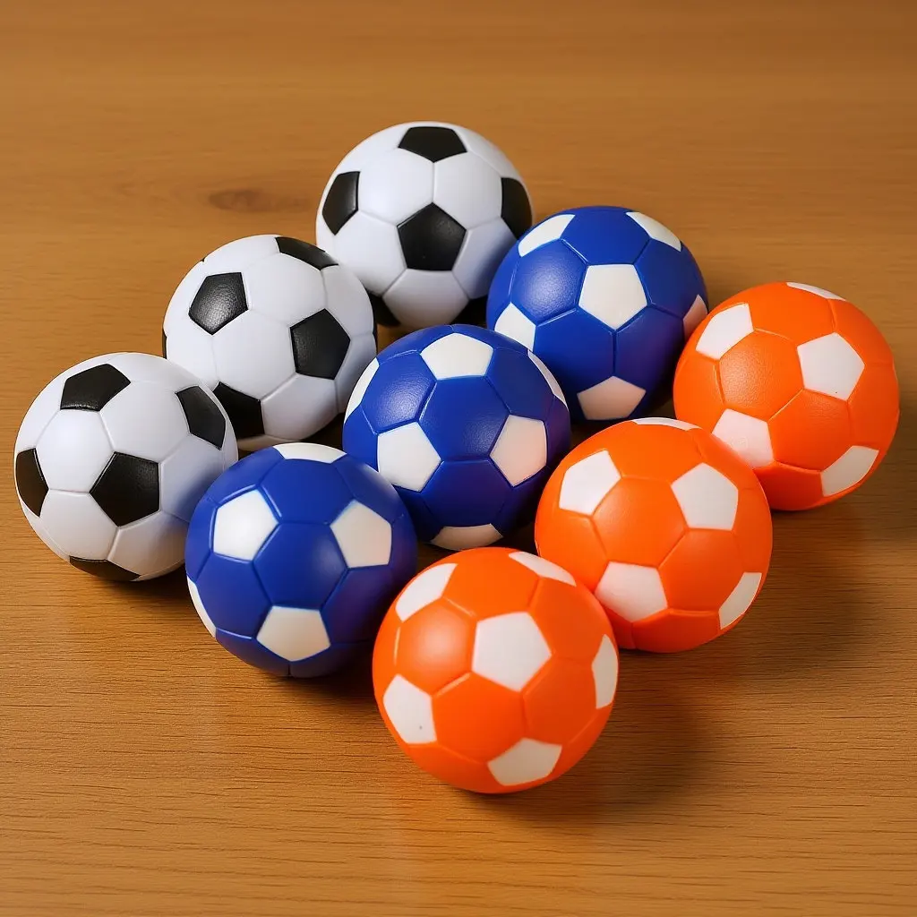 

9Pcs Foosball Table Balls Frosted Surface Smooth Rolling Replacement for Table Soccer Game Accessories Foosball Balls