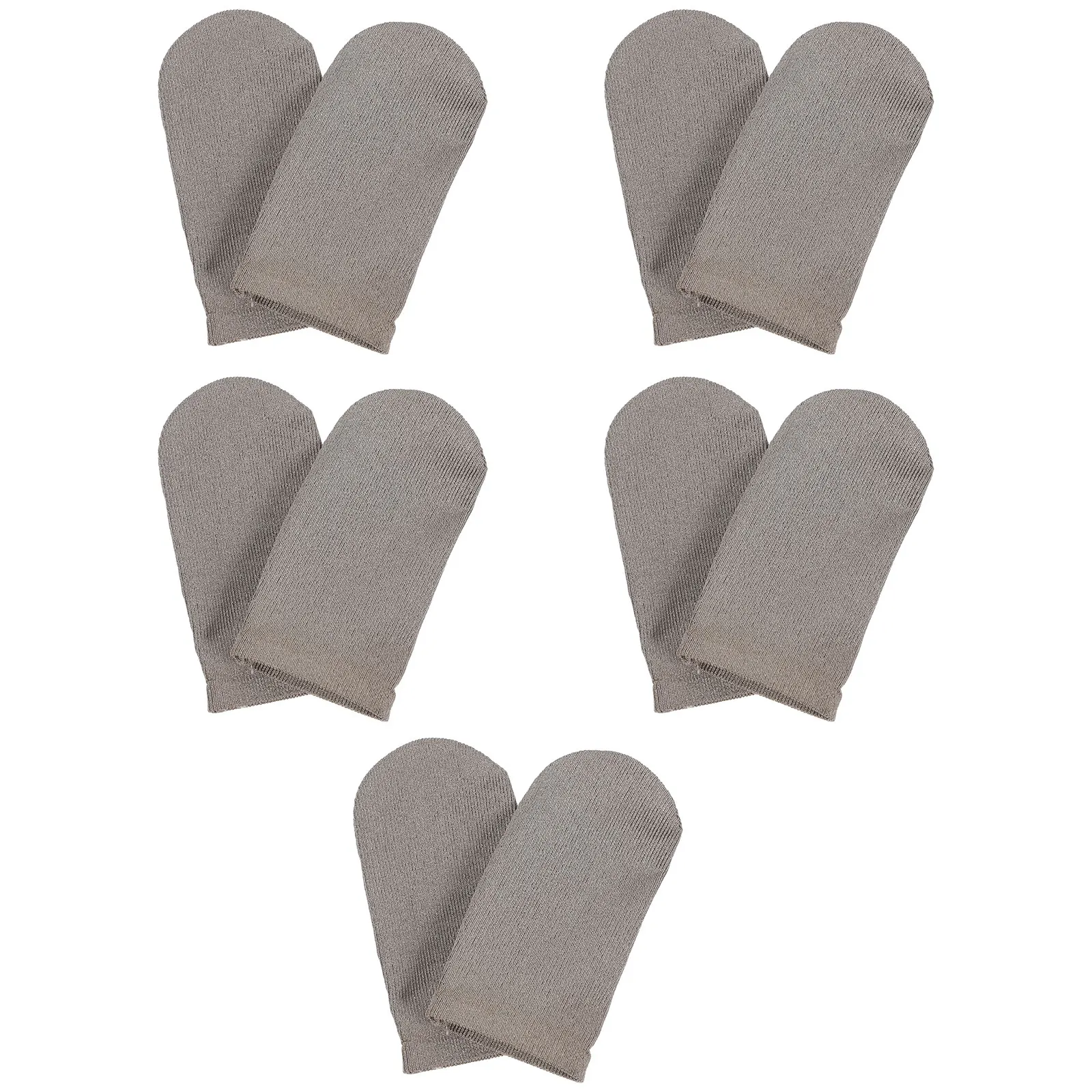 

10 Pcs Finger Protectors Sleeves Gaming Heating Sweat-proof Gloves Nylon Protective Covers Man for Gamer