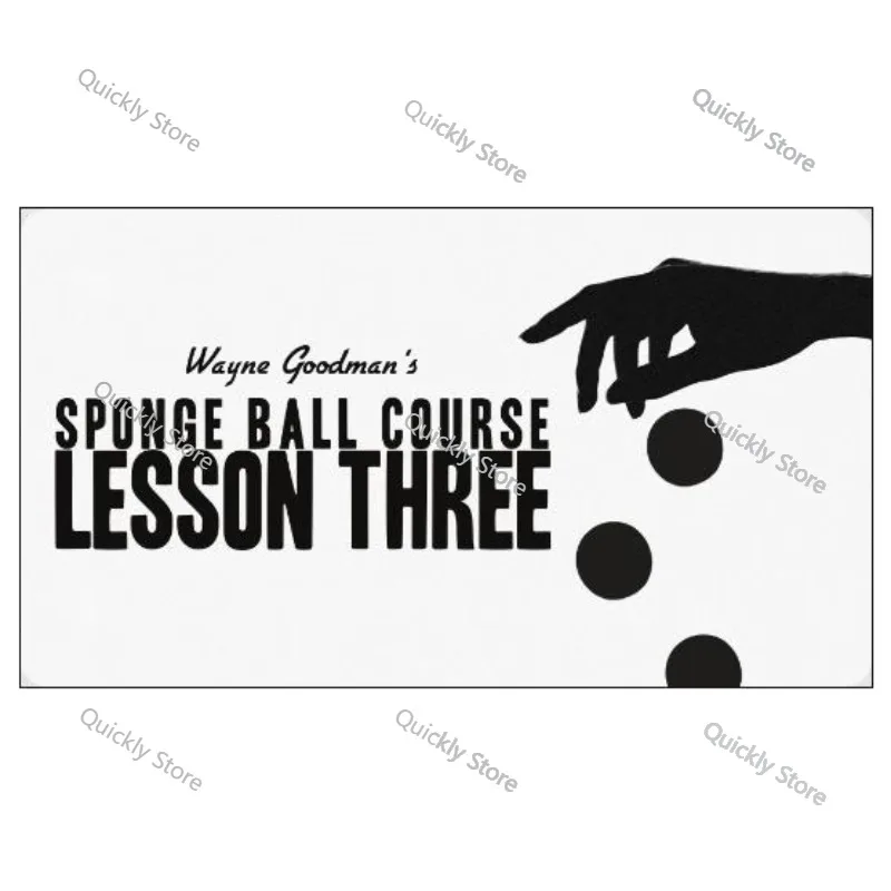 Wayne Goodman - Sponge Ball Course Lesson 3 Magic tricks (Instant Download) Quickly send