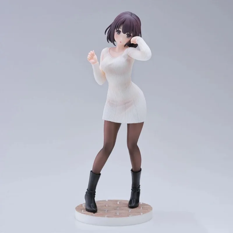 SEGA Original Luminasta Saenai Heroine No Sodatekata Kato Megumi PVC Anime Action Figure Model Collectible Toy Gifts