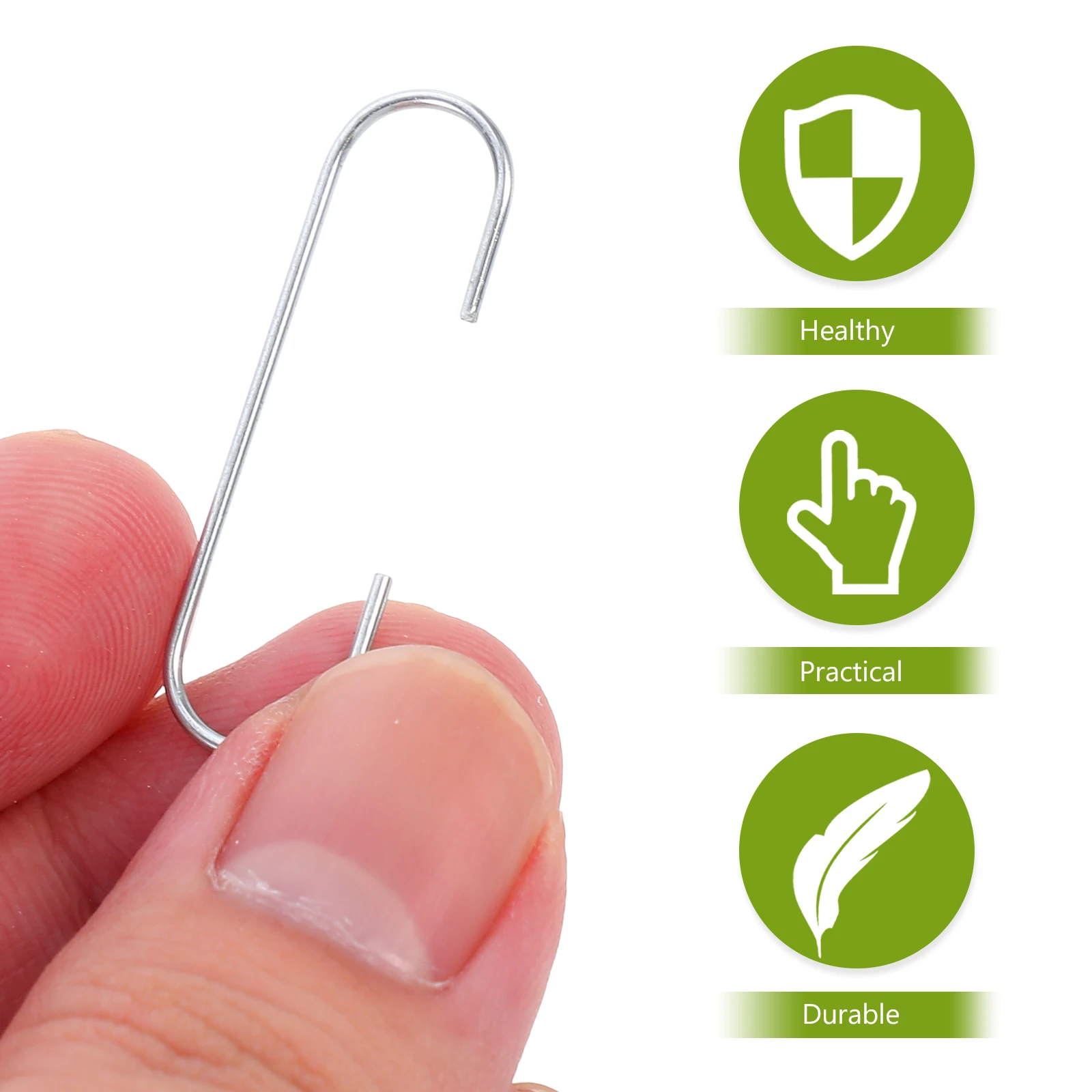 

100Pcs Iron Art Hooks Decorative Christmas Tree Hangers Xmas Hanging Multi-Functional Xmas Hanging Hook