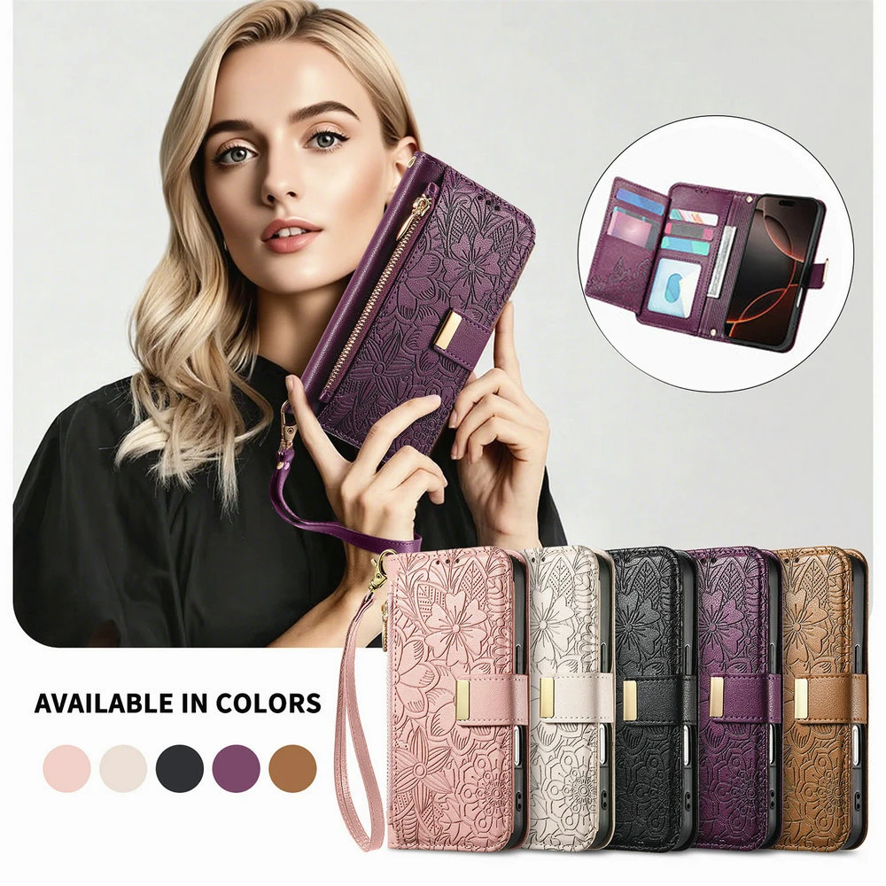 6-بطاقة سستة حافظة جلدية ل Xiaomi Poco F8 الترا فليب غطاء POCO X7 برو M7 F7 X6 F6 M6 X5 M5s M4 M3 F 8 X 7 C85 C75 C65 F8Pro