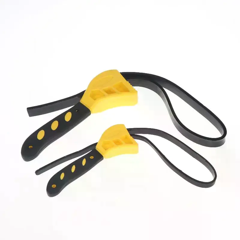 1/2Pcs Adjustable Rubber Strap Wrench Non Slip Grip Universal Fit For Plumbing Car Repair DIY Maintenance Tasks