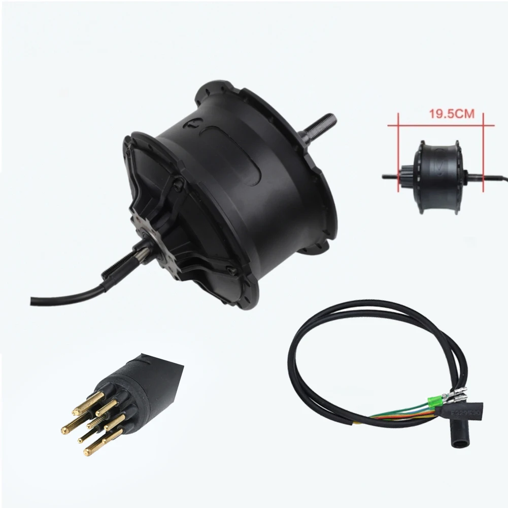 

Для Fat Bike Riders 9-контактный двигатель-ступица колеса Fat Bike 48 В 750 Вт Бесщеточный 2 варианта ширины задней вилки Высококачественный металл + медный