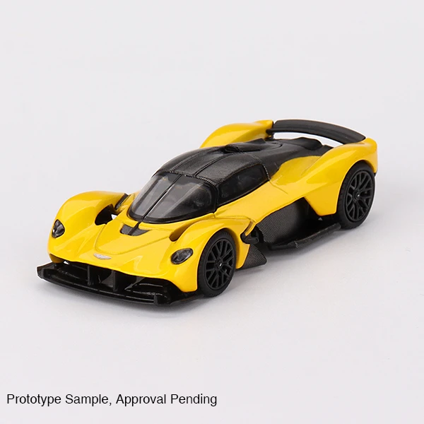 MINI GT 1:64 Aston Martin Valkyrie simulation alloy car model, children's holiday gift, adult collection, room decoration.