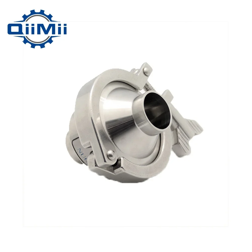 SS304 SS316L Sanitary check valve tri clamp Stainless steel Non-Return Valve spring type one way valve EPDM Seal