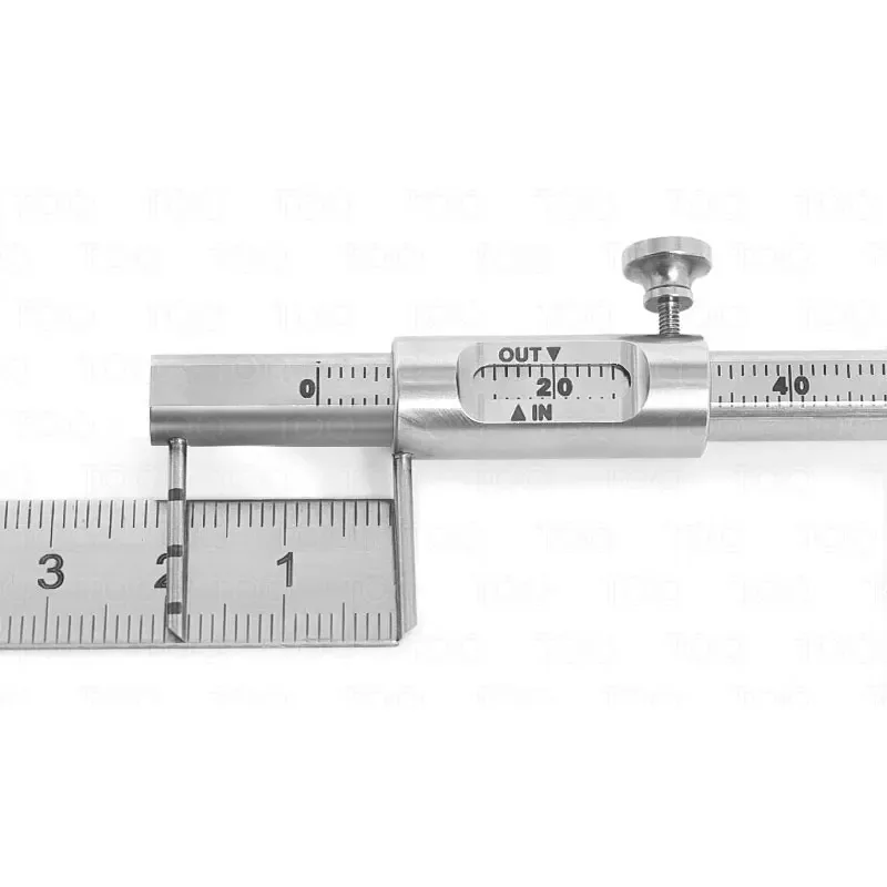 

Premium Orthodontics Slidings Caliper Implants Measurings Gauge Ruler Double Scale Round 0-80mm Dentistrys Instruments Products