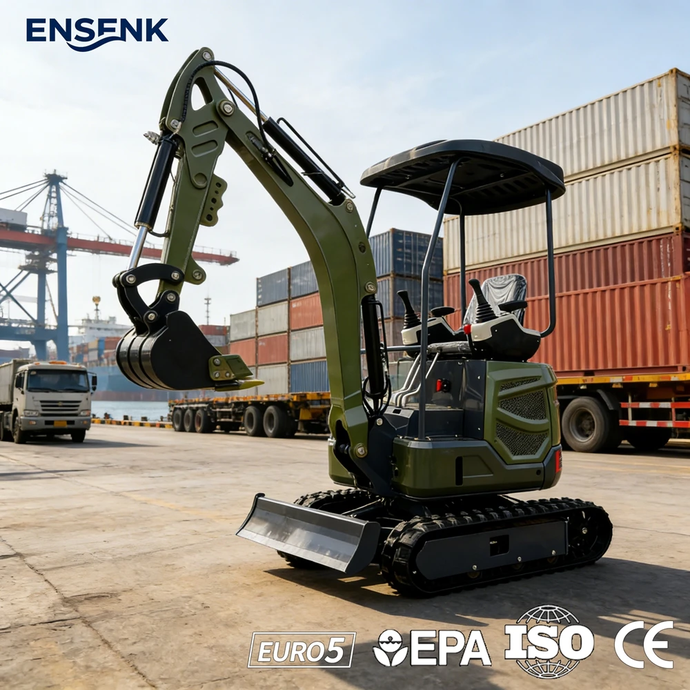 

Мини-экскаватор 1.0 т, 1.5 т, 1.7 т, 1.8 т для строительных работ, многофункциональный, с двигателем Yanmar, сертификаты CE, EPA, быстрая доставка