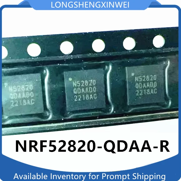 1PCS Original NRF52820-QDAA-R Patch QFN-40 Silk Screen N52820 Bluetooth 5.2