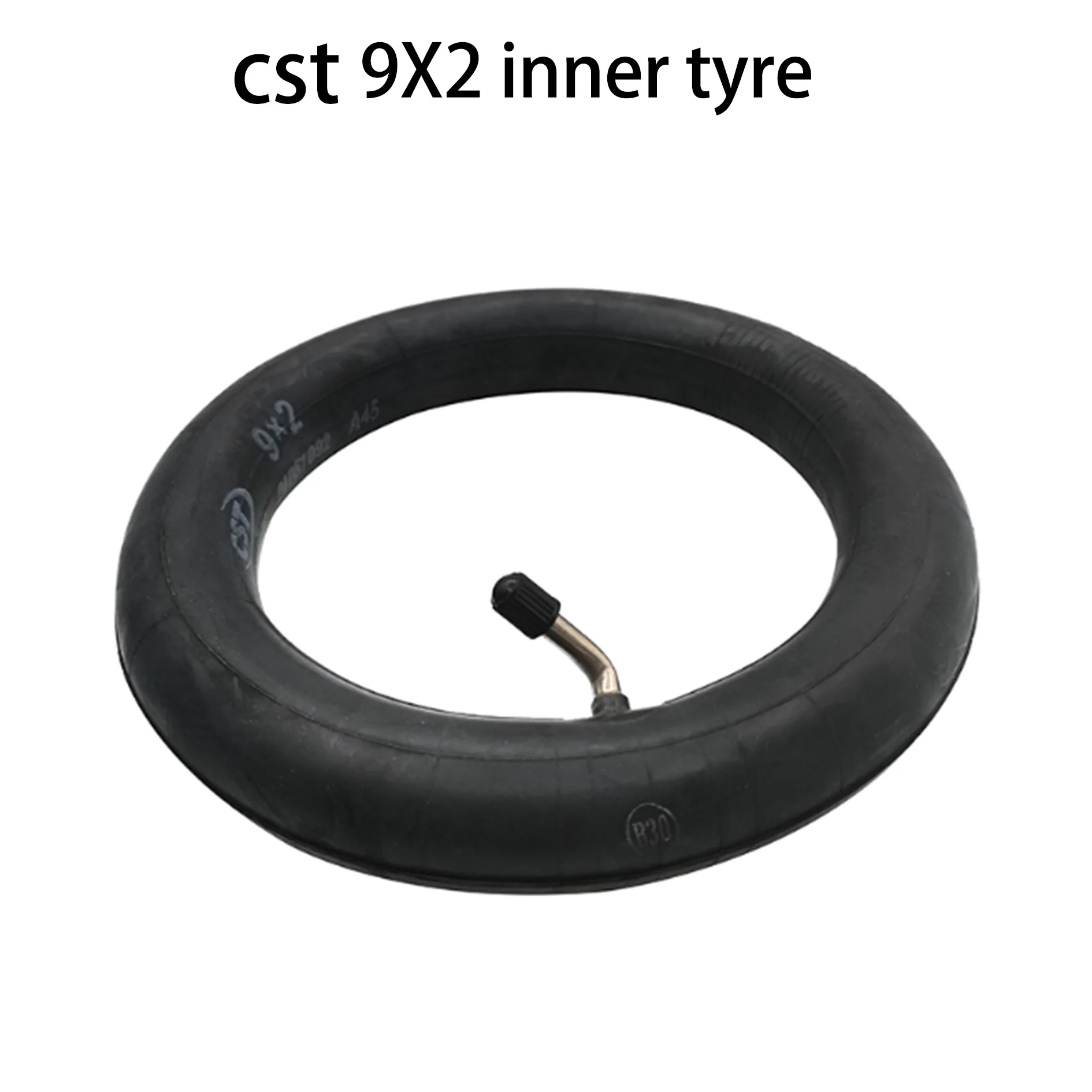 أنبوب داخلي لسكوتر شاومى الكهربائي ، صمام مكبّر ، منحني ، مستقيم ، أجزاء سميكة ، ترقية ، M365 ، 8 1 ، 2x2 ، 9 بوصة ، CST ، 9x2 #3