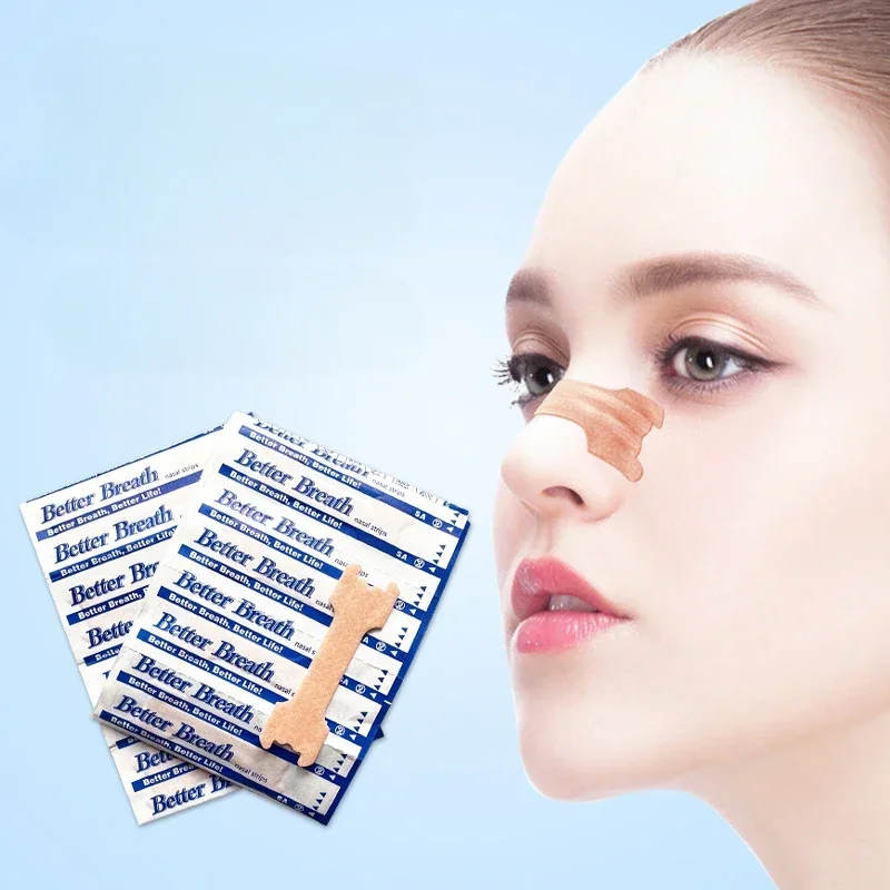

20/50/100/200/300Pcs Breathe Nasal Strips Right Way Stop Snoring Anti Snoring Strips Easier Better Breathe Health Care Sleep