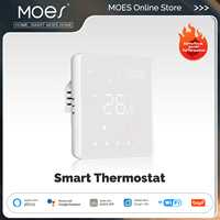 MOES Tuya WiFi Smart Thermostat Programmable Temperature Controller Water Boiler Electric Heating Work With Alexa Google Home