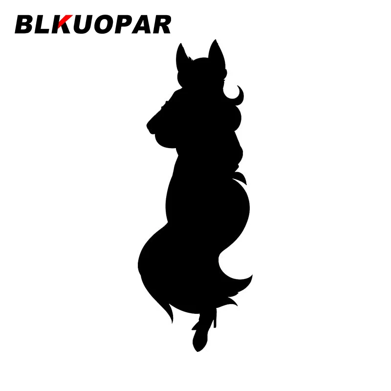 

BLKUOPAR Fox Furry Funny Car Stickers Vinyl Sunscreen Creative Decal Waterproof Scratch-Proof Trunk Decoration Caravan Car Lable