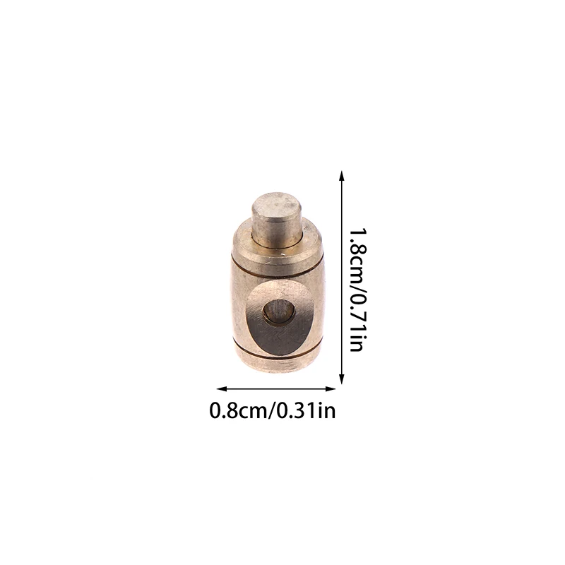 لملحقات أدوات البوق صمام تصريف الأبواق زر المياه النحاس الأبيض صمام تصريف المياه المتكامل من نوع الضغط #6
