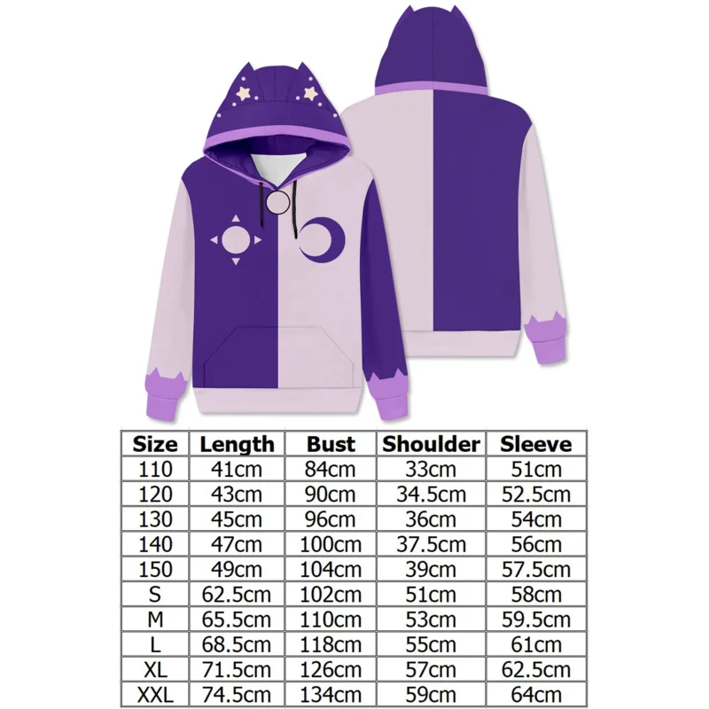 Anime Cartoon The Owl Cosplay House 3 King Cosplay Cat Ear Hoodie Women Girls Costume Roleplay Fantasia Adult Kids Halloween OI8