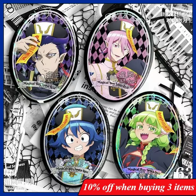

Mairimashita! Iruma-kun Anime Peripherals Valac Clara Figure Pin Iruma Suzuki Figurine Badge Decoration Collection Toy Gifts