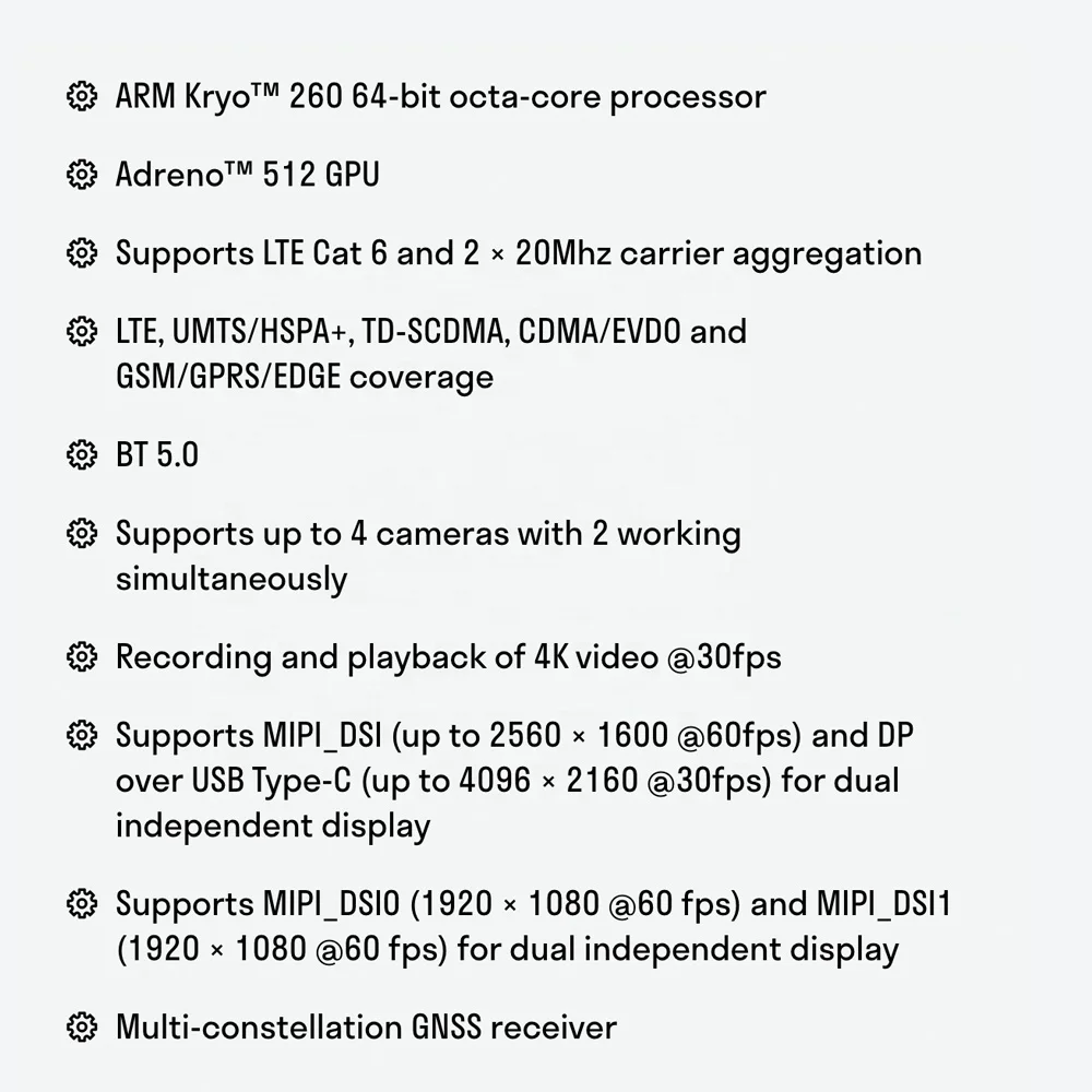 Quectel LTE SC66-A Smart Module Cat 6 module with Android 9.0 OS 4G Module