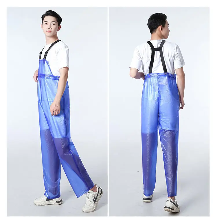 Hombre Mujer PVC Delantal Cami Pantalones