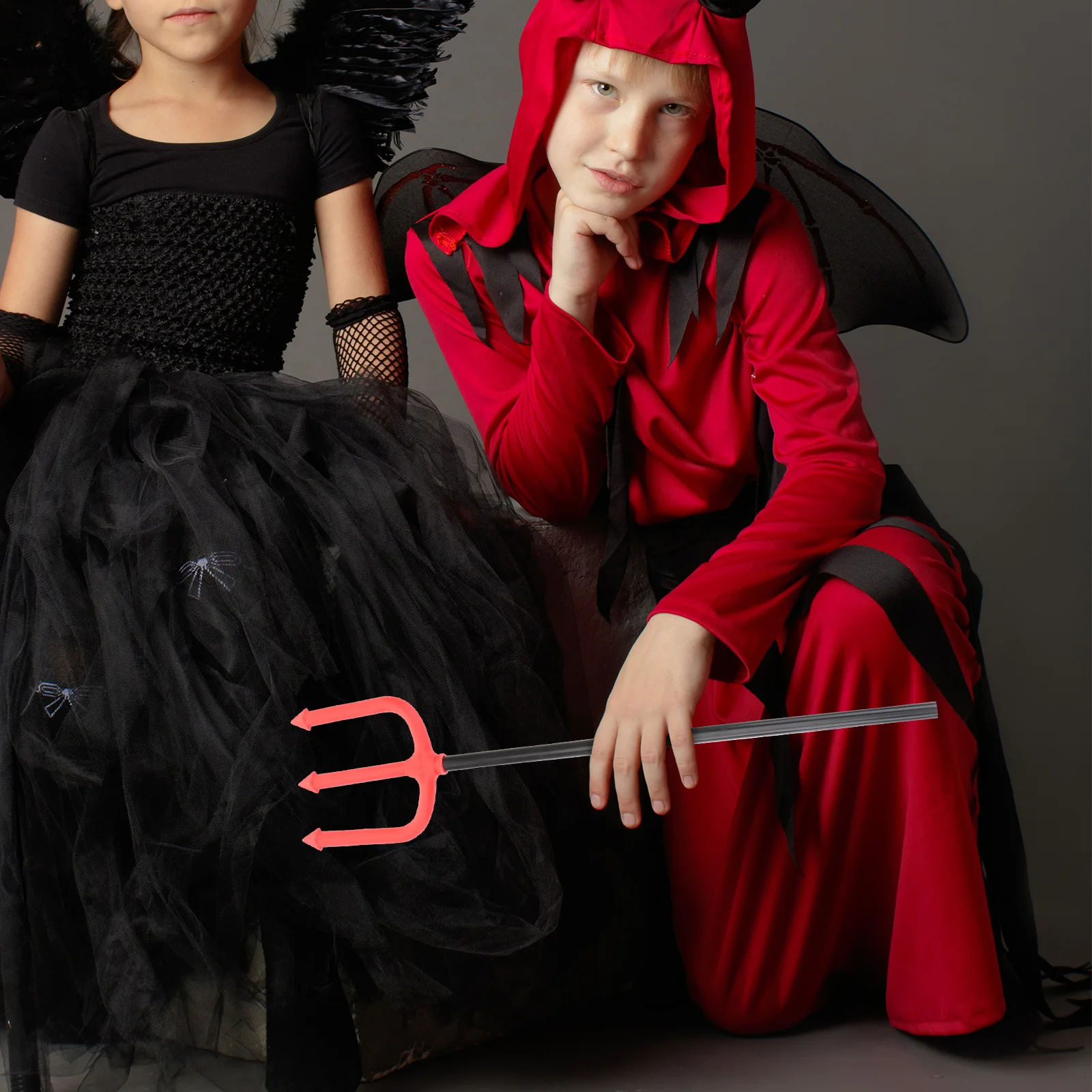 3 قطعة عصا الهالوين الهتاف ترايدنت قسط البولي ايثيلين حفلة ليلية عصا للأطفال الشيطان تأثيري خدعة أو علاج الملحقات