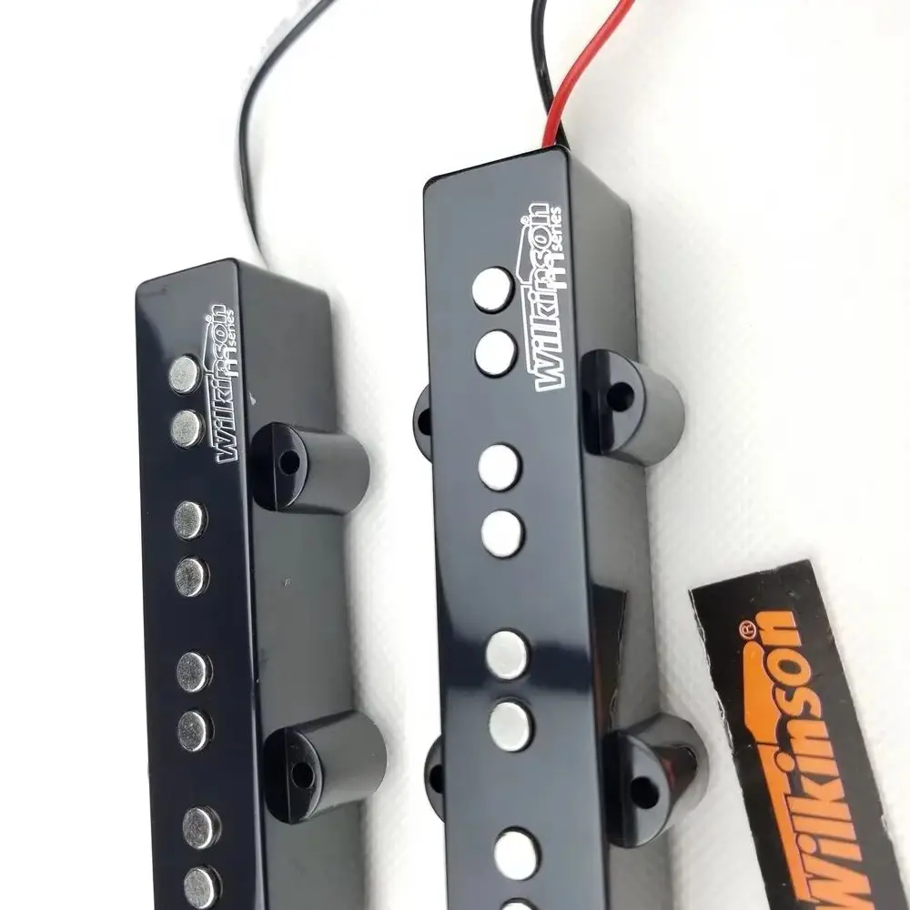 

Wilkinson WOJB 4 Strings Jazz Bass Pickup Vintage Style Open Cover Electric Bass Guitar Pickups
